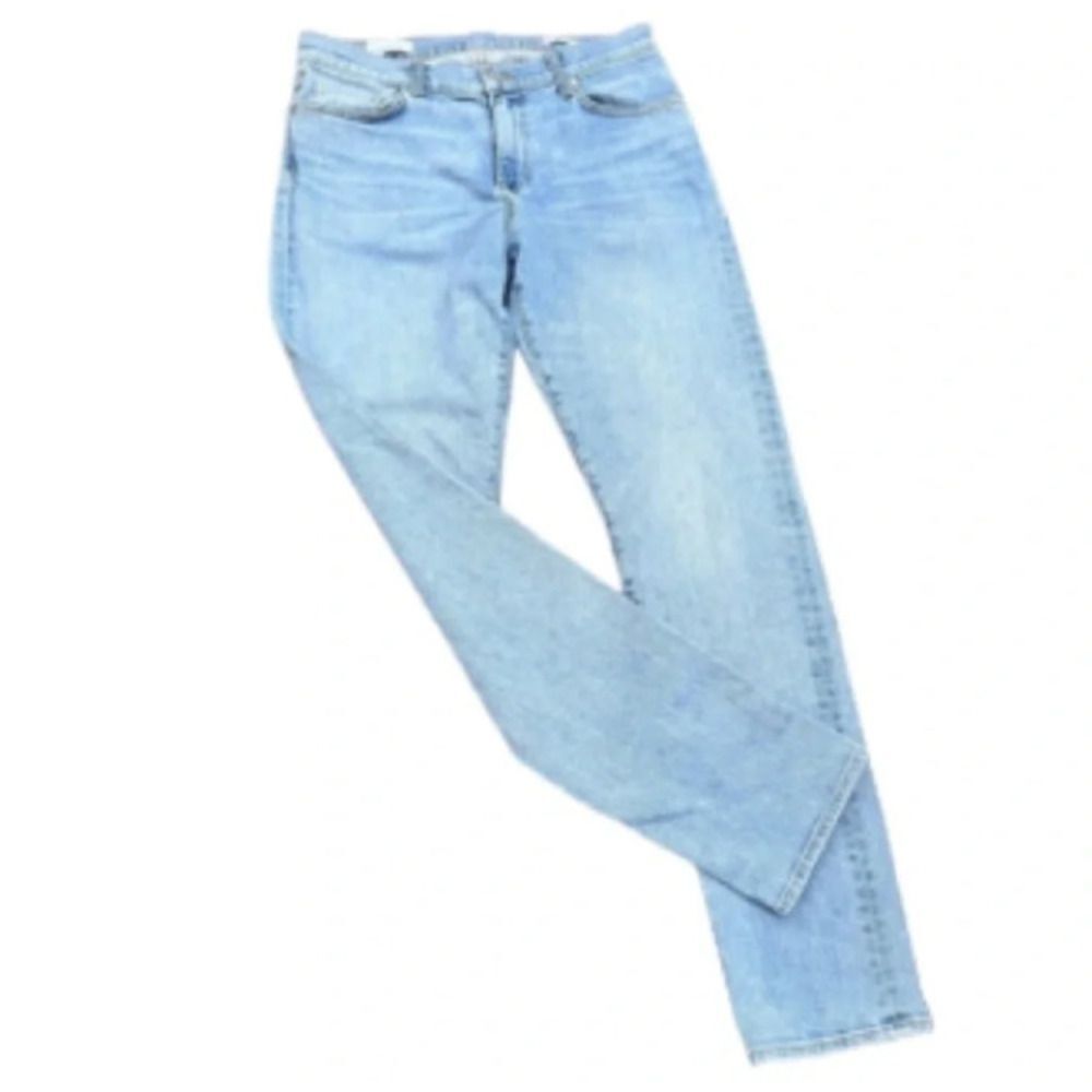 BLDWN Modern Slim Straight Jeans Size 32 Light–Medium Wash Blue Denim Minimalist